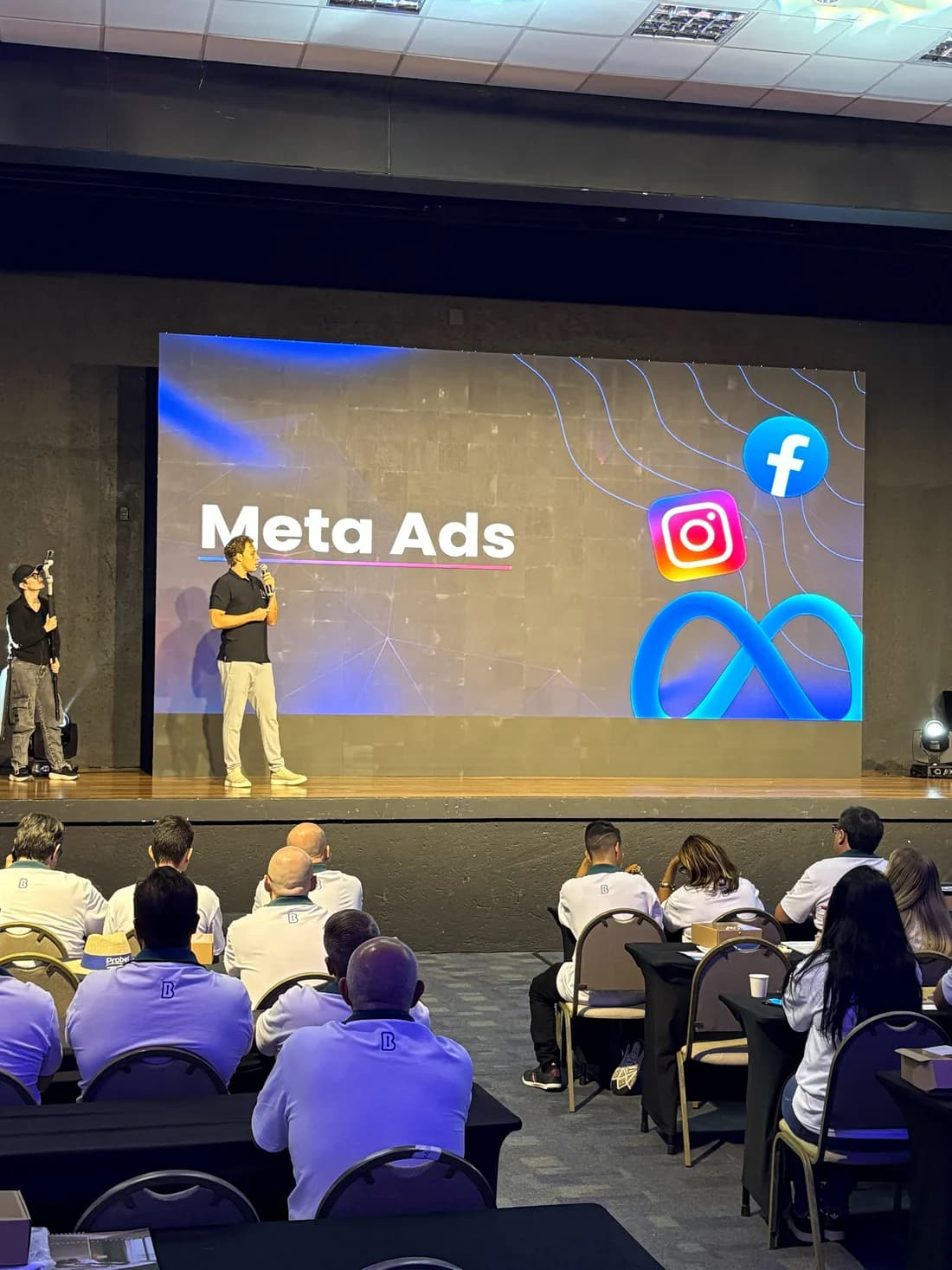 Palestra sobre Meta Ads na Convenção Nacional da Probel